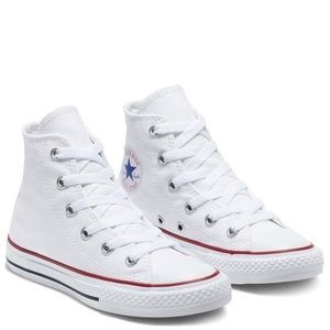 White Converse All Star High-top Sneakers (8.5)